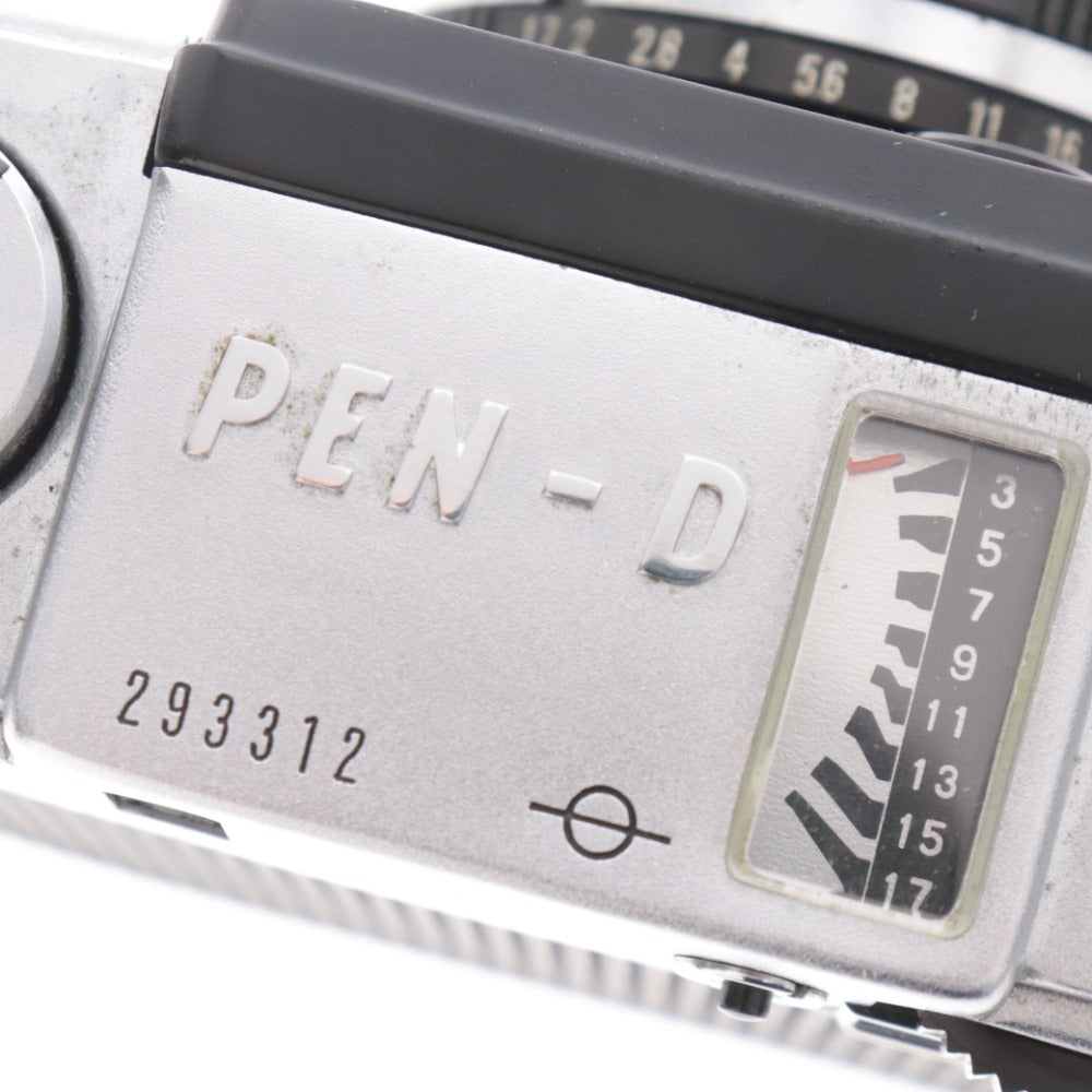 ■ オリンパス フィルムカメラ PEN D3 F.Zuiko 1:1.7 f=32mm シルバー