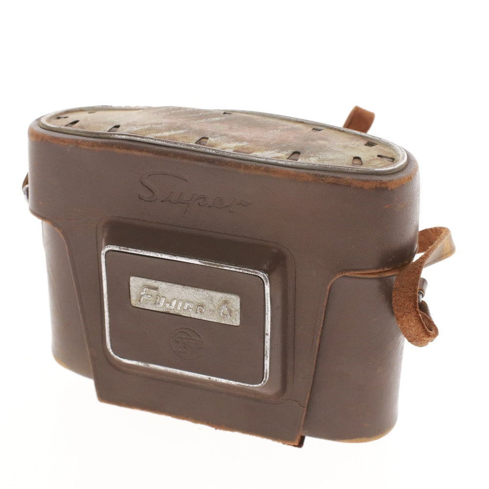 ■ ケース付き 富士フイルム カメラ Super Fujica 6 SN.871918 フィルムカメラ レンズ 1:3.5 f=7.5cm 動作確認済み