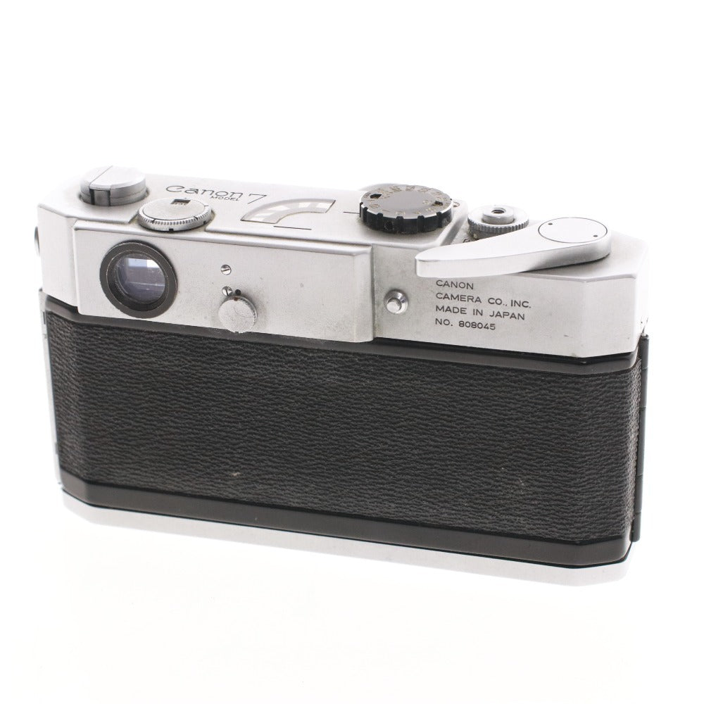 ■ キャノン カメラ Canon7 No.808045 フィルムカメラ レンズ 100mm 1:3.5 No.95935 動作確認済み