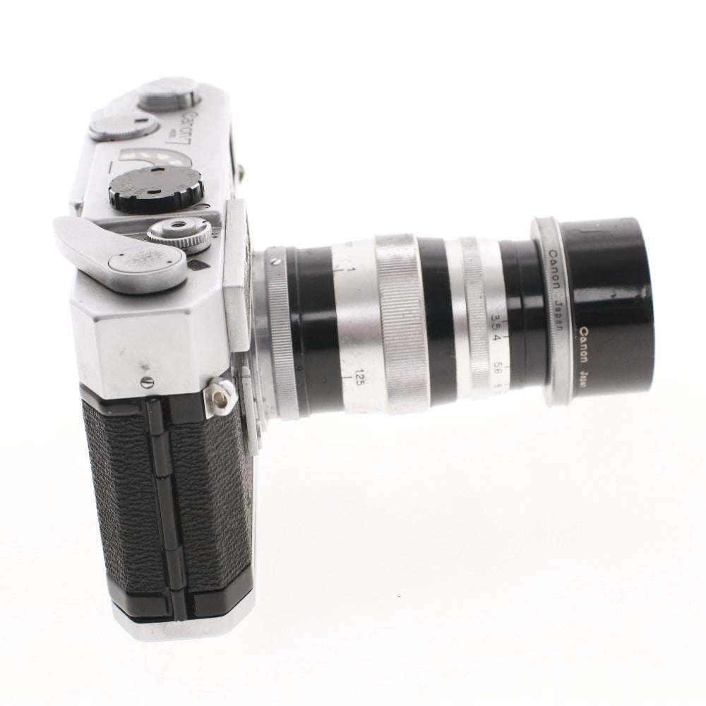 ■ キャノン カメラ Canon7 No.868134 フィルムカメラ レンズ 100mm f:3.5 No.53764 動作確認済み