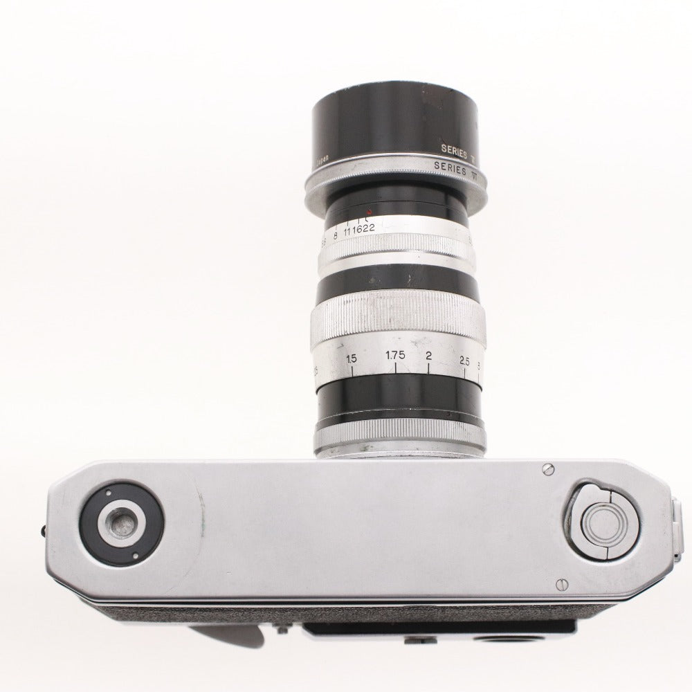 ■ キャノン カメラ Canon7 No.868134 フィルムカメラ レンズ 100mm f:3.5 No.53764 動作確認済み