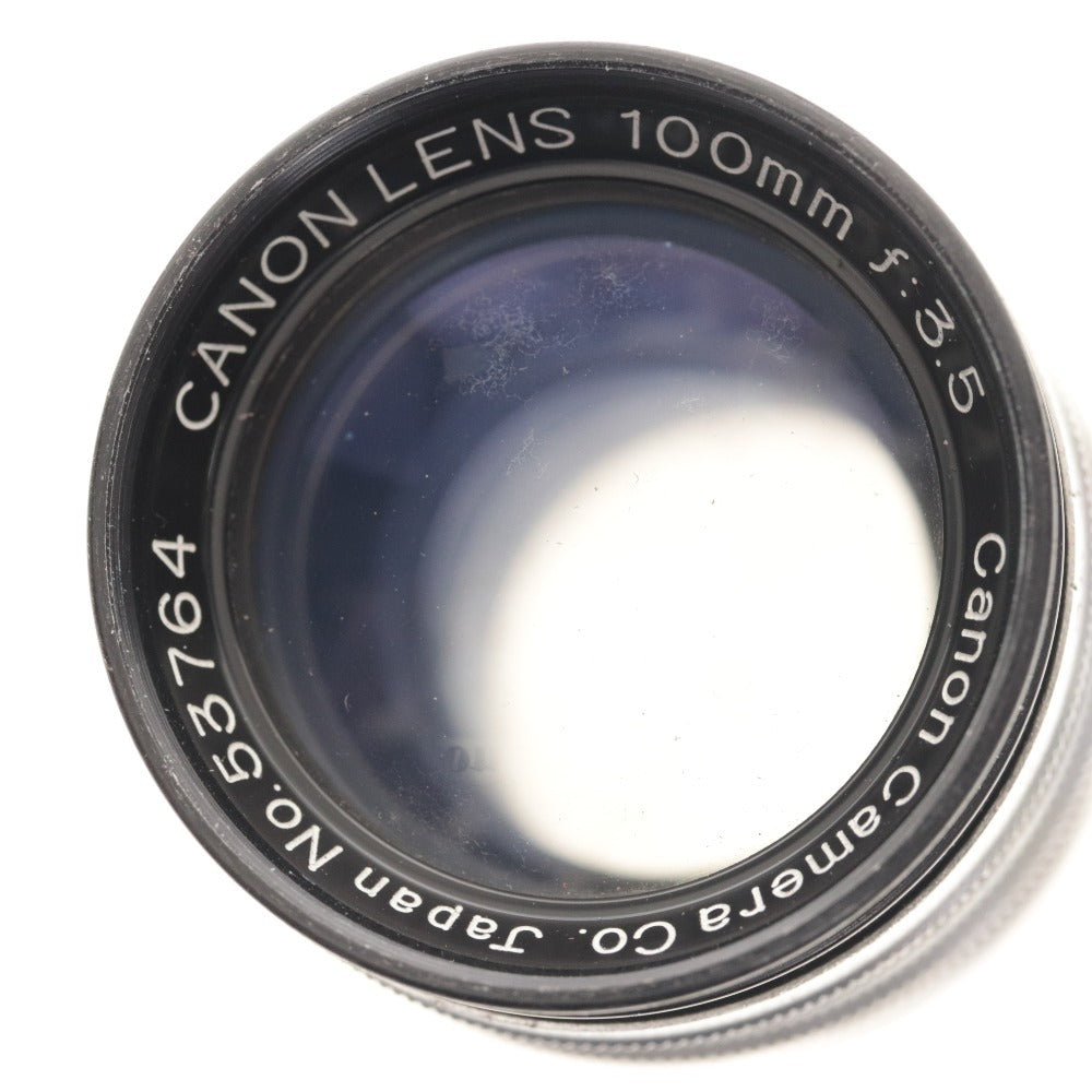■ キャノン カメラ Canon7 No.868134 フィルムカメラ レンズ 100mm f:3.5 No.53764 動作確認済み
