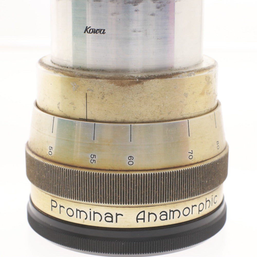 ■ 元箱付き Kowa 興和 レンズ Prominar Anamorphic Projection Lens for 35mm 横方向拡大 デスクイーズ No.13388 光学機器