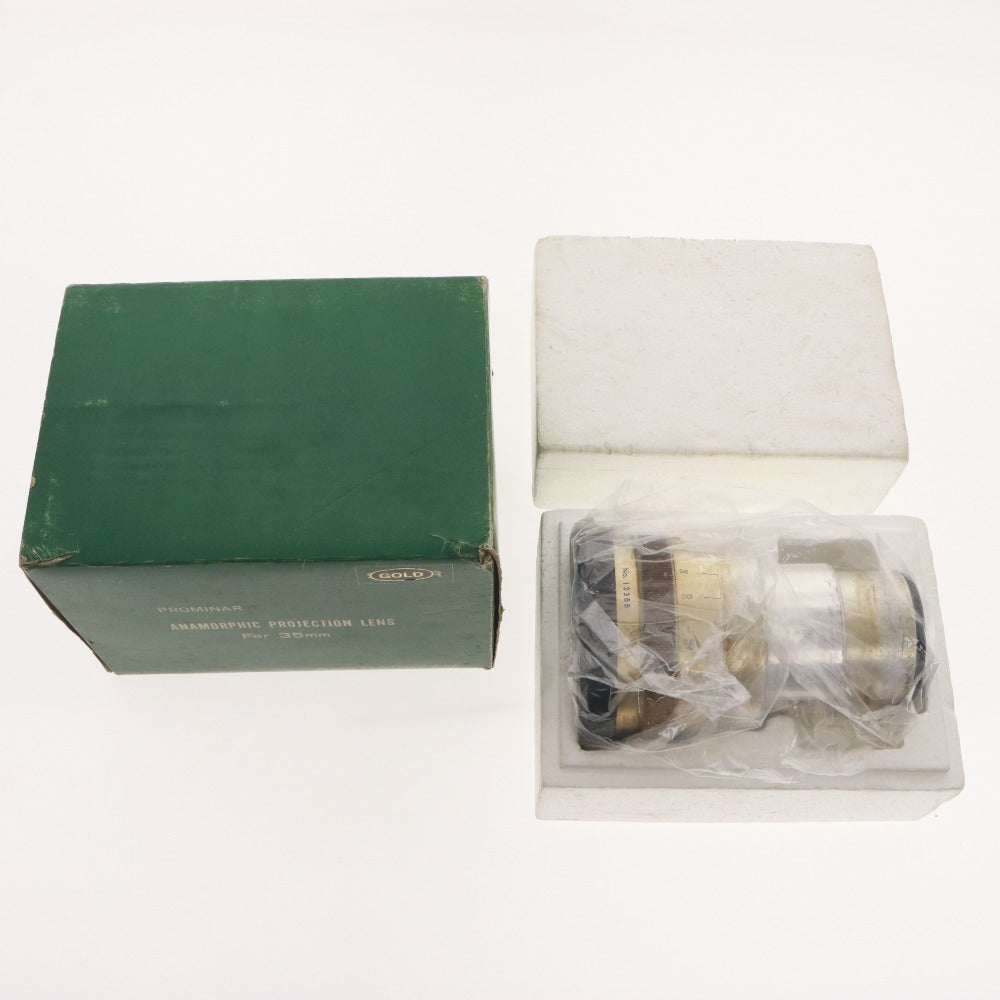 ■ 元箱付き Kowa 興和 レンズ Prominar Anamorphic Projection Lens for 35mm 横方向拡大 デスクイーズ No.13388 光学機器
