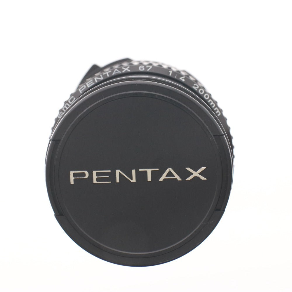 ■ レンズカバー付き PENTAX ペンタックス カメラレンズ smc PENTAX 67 200mm F4 8694596 中判 フィルムカメラ 用品 光学機器