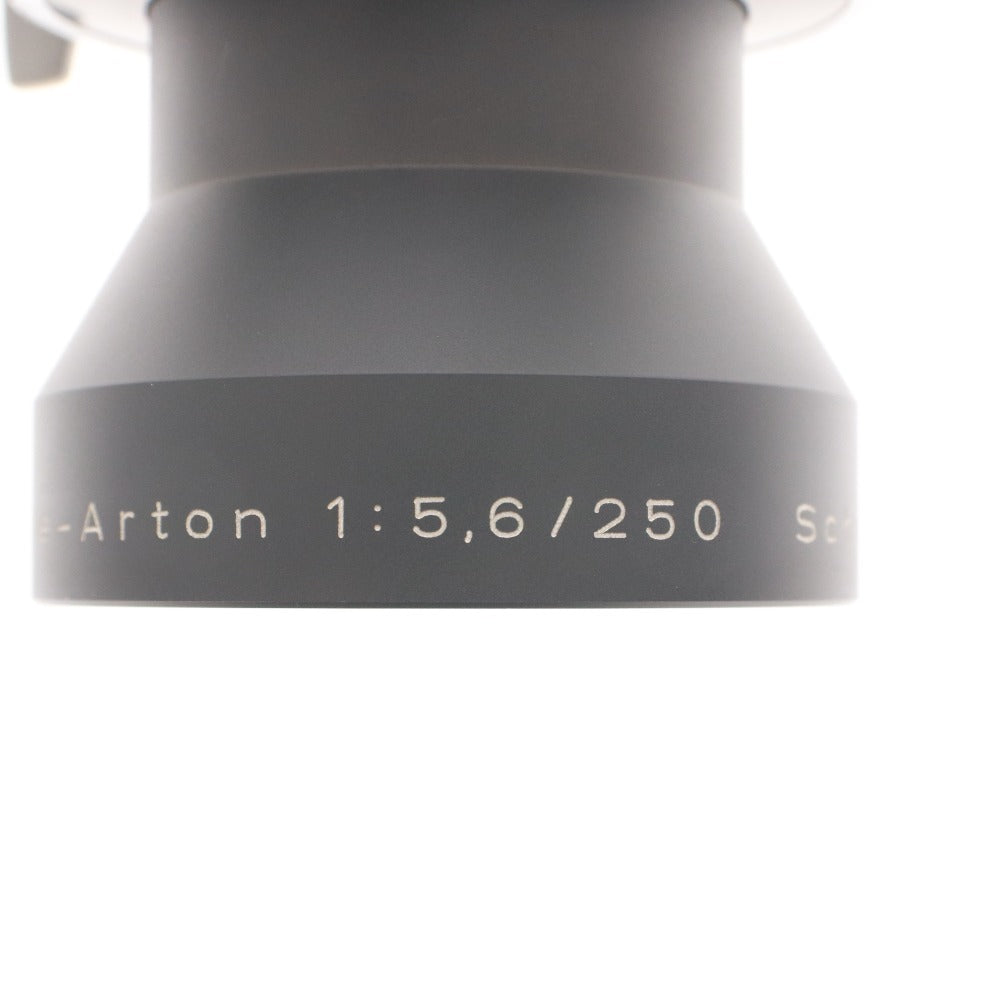 ■ レンズカバー付き Schneider シュナイダー カメラレンズ Schneider-Kreuznach Tele-Arton 250mm f/5.6 4×5 大判カメラ 望遠レンズ