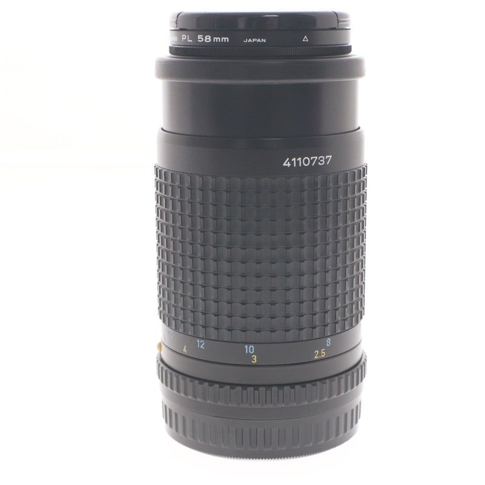 ■ レンズカバー付き PENTAX ペンタックス カメラレンズ SMC PENTAX-A 645 1:4 200mm 望遠単焦点レンズ 中判カメラ マニュアルフォーカス