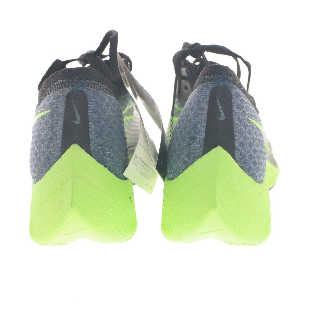 ■ NIKE ナイキ ランニングシューズ 靴 ズームX ヴェイパーフライ ネクスト% AO4568-400 メンズ 25.0cm ライトグリーン系 未使用 箱付き