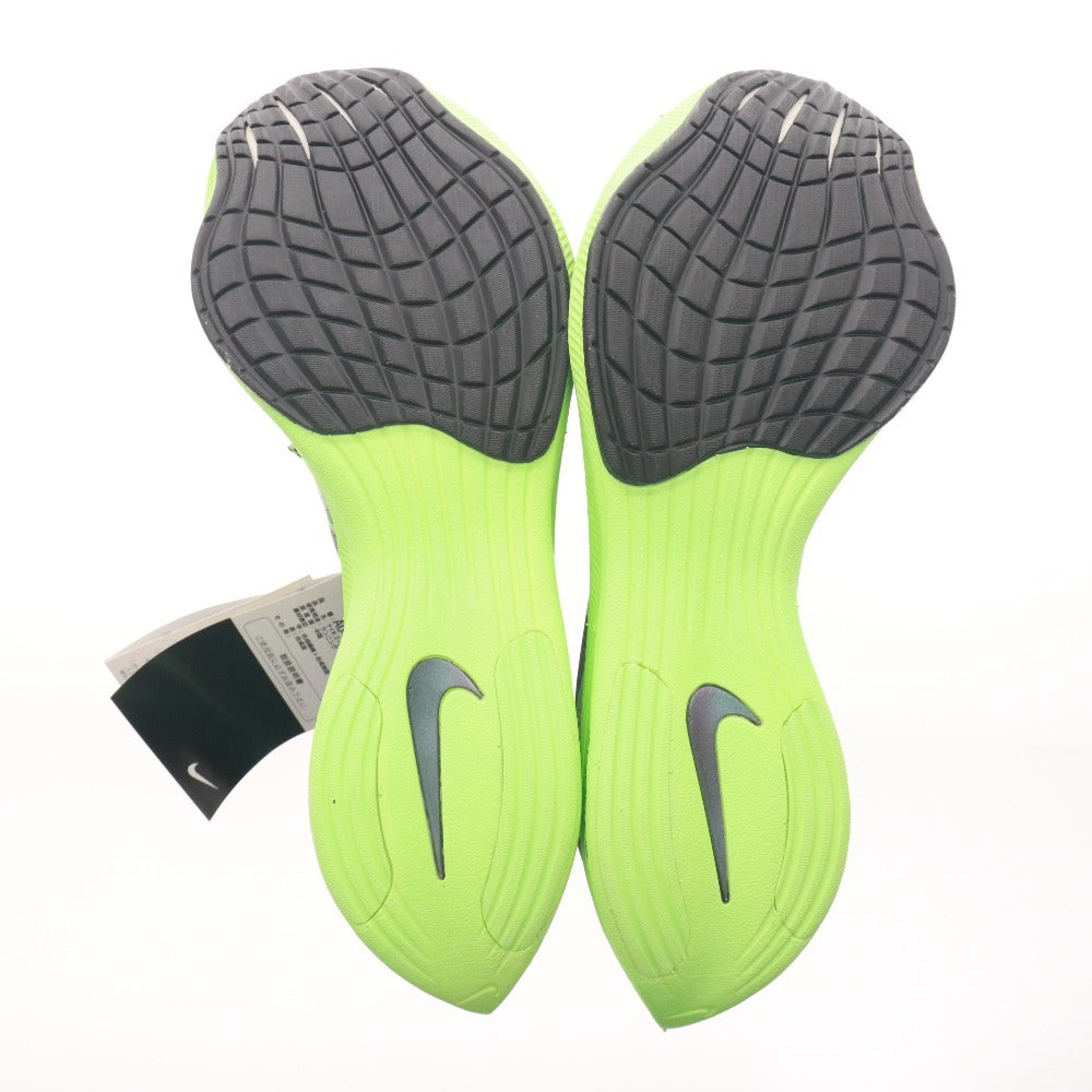 ■ NIKE ナイキ ランニングシューズ 靴 ズームX ヴェイパーフライ ネクスト% AO4568-400 メンズ 25.0cm ライトグリーン系 未使用 箱付き