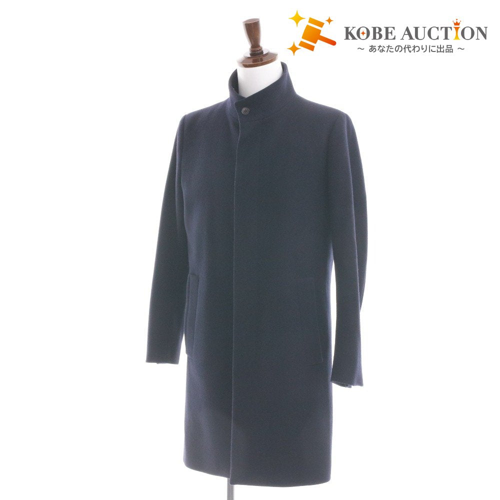Theory Coat, Outerwear, Solid Color, Buttons, Men's/Women's, Size 36, Navy