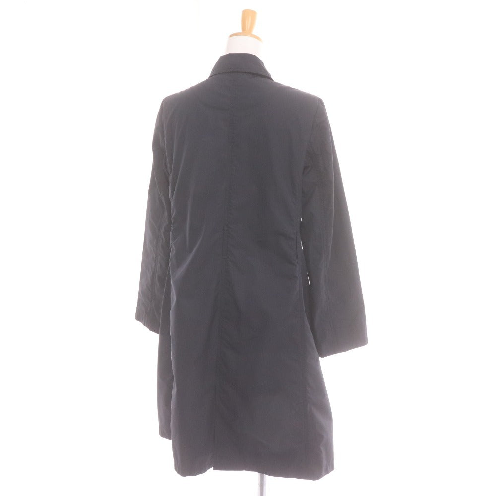 AMACA Double-Breasted Women's Trench Coat (V5A48-281-29) in Dark Navy (Size 38, Equivalent to M)