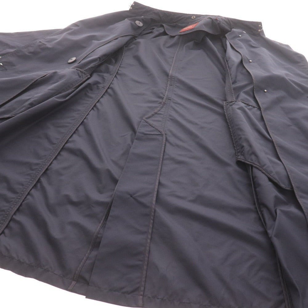 AMACA Double-Breasted Women's Trench Coat (V5A48-281-29) in Dark Navy (Size 38, Equivalent to M)