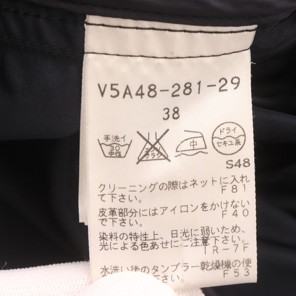 AMACA Double-Breasted Women's Trench Coat (V5A48-281-29) in Dark Navy (Size 38, Equivalent to M)