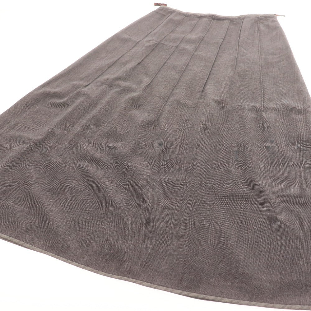 ■ ヒロココシノ トランク ロングスカート RHHGH-21390 ボトムス 日本製 パイピング Aライン フレア レディース 11(M～L相当）グレー