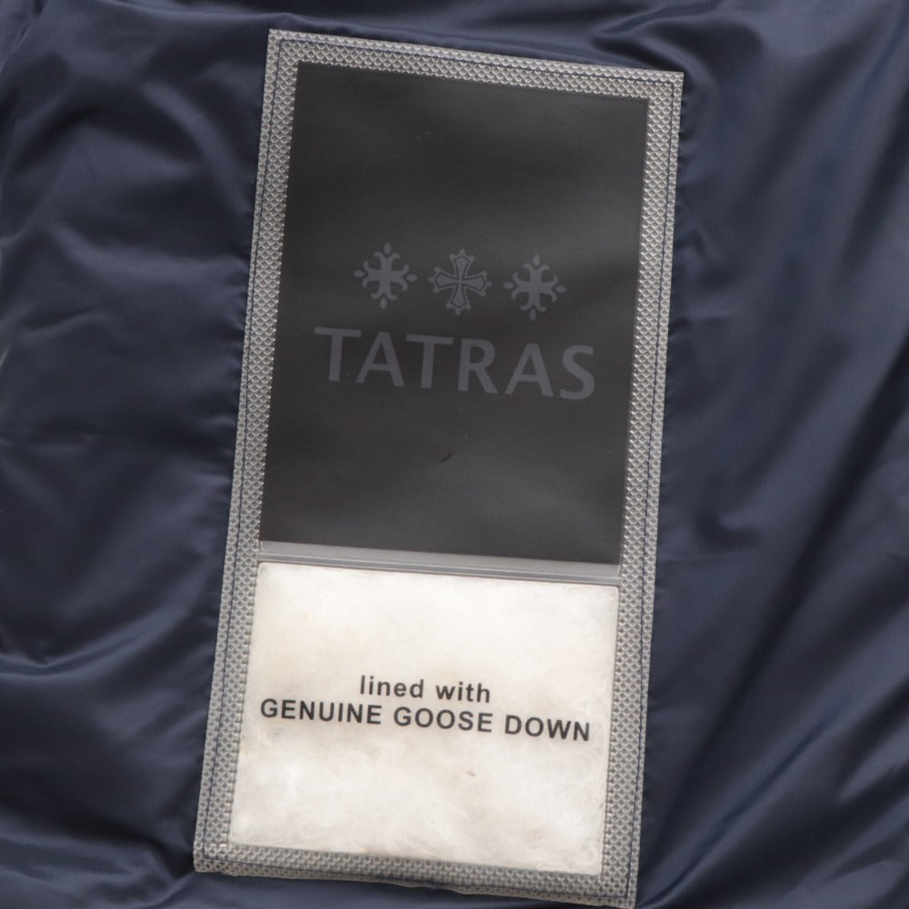 ■ TATRAS Light Down Jacket MTK19S4168 Outerwear, Switching Nylon, Men's, 03, Navy