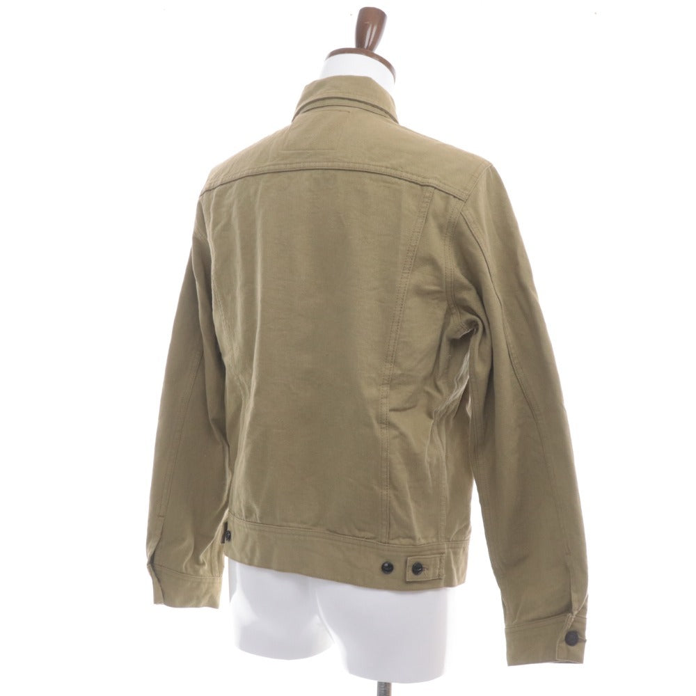 ■ Studio D'Artisan Jacket Outerwear 100% Cotton Men's Size 40 Khaki