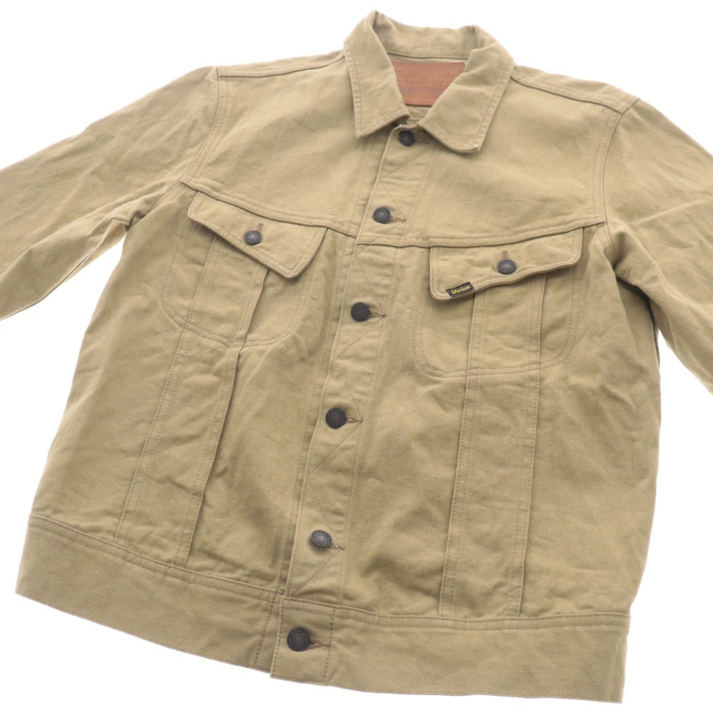 ■ Studio D'Artisan Jacket Outerwear 100% Cotton Men's Size 40 Khaki