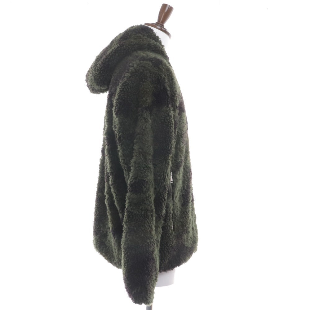 ■ TATRAS Camouflage Jacquard Boa Hooded Blouson MTAT23A4923-L Outerwear Men's 03 Khaki Tag attached Unused