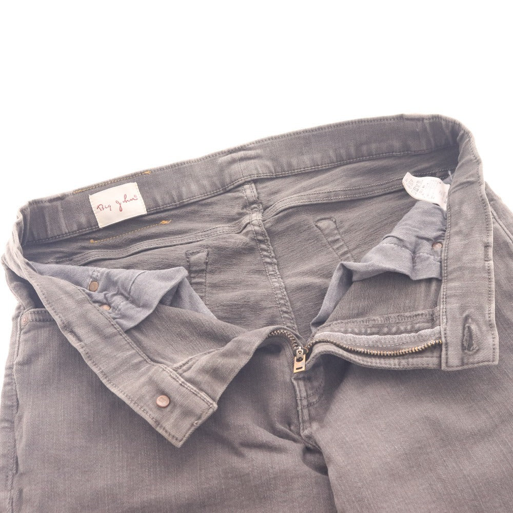 ■ ビッグジョン デニムパンツ ジーンズ ボトムス MMM134N キャロットレッグ テーパード メンズ 32 グレー