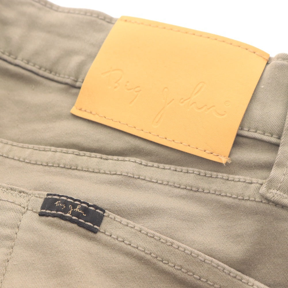 ■ ビッグジョン パンツ ボトムス MMM134J ハイパワーストレッチ メンズ 32 カーキ