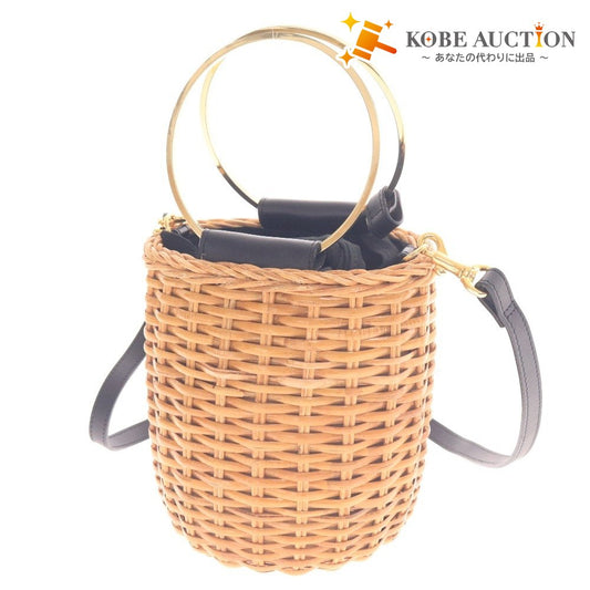 ■ ヴィオラドーロ ショルダーバッグ ハンドバッグ 鞄 2WAY カゴバッグ レディース ベージュ