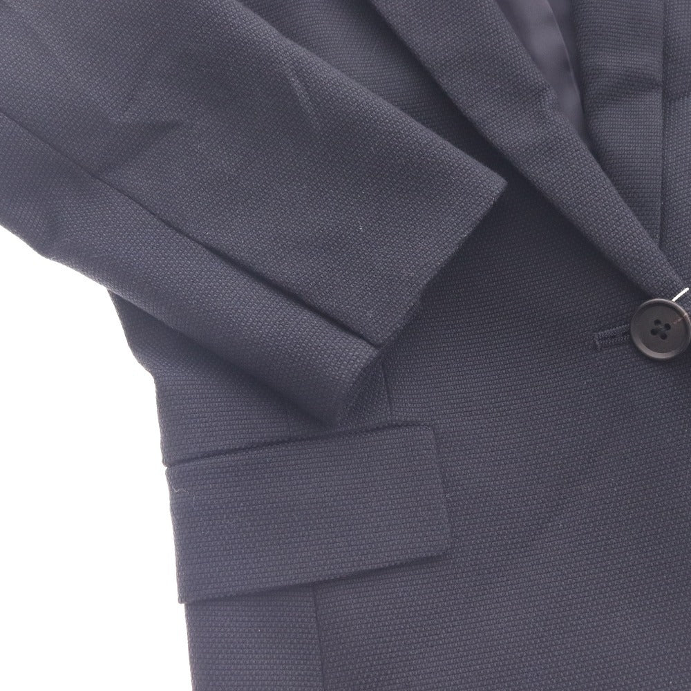 ■ ユナイテッドアローズ スーツ セットアップ ジャケット ひざ丈スカート トップス ボトムス レディース 34 ネイビー タグ付き 未使用