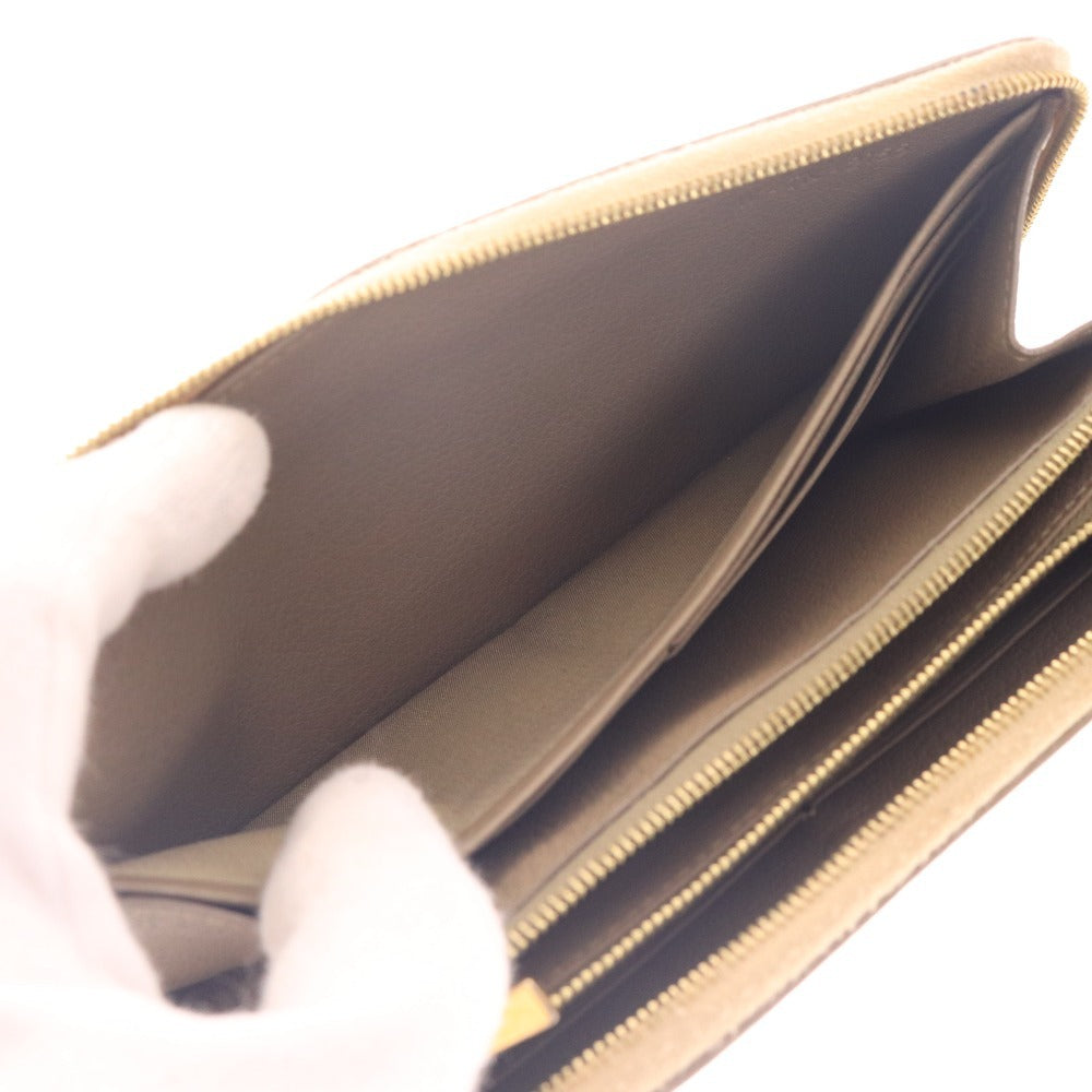 ■ セリーヌ 長財布 財布 ラウンドファスナー レディース ベージュ 袋付き