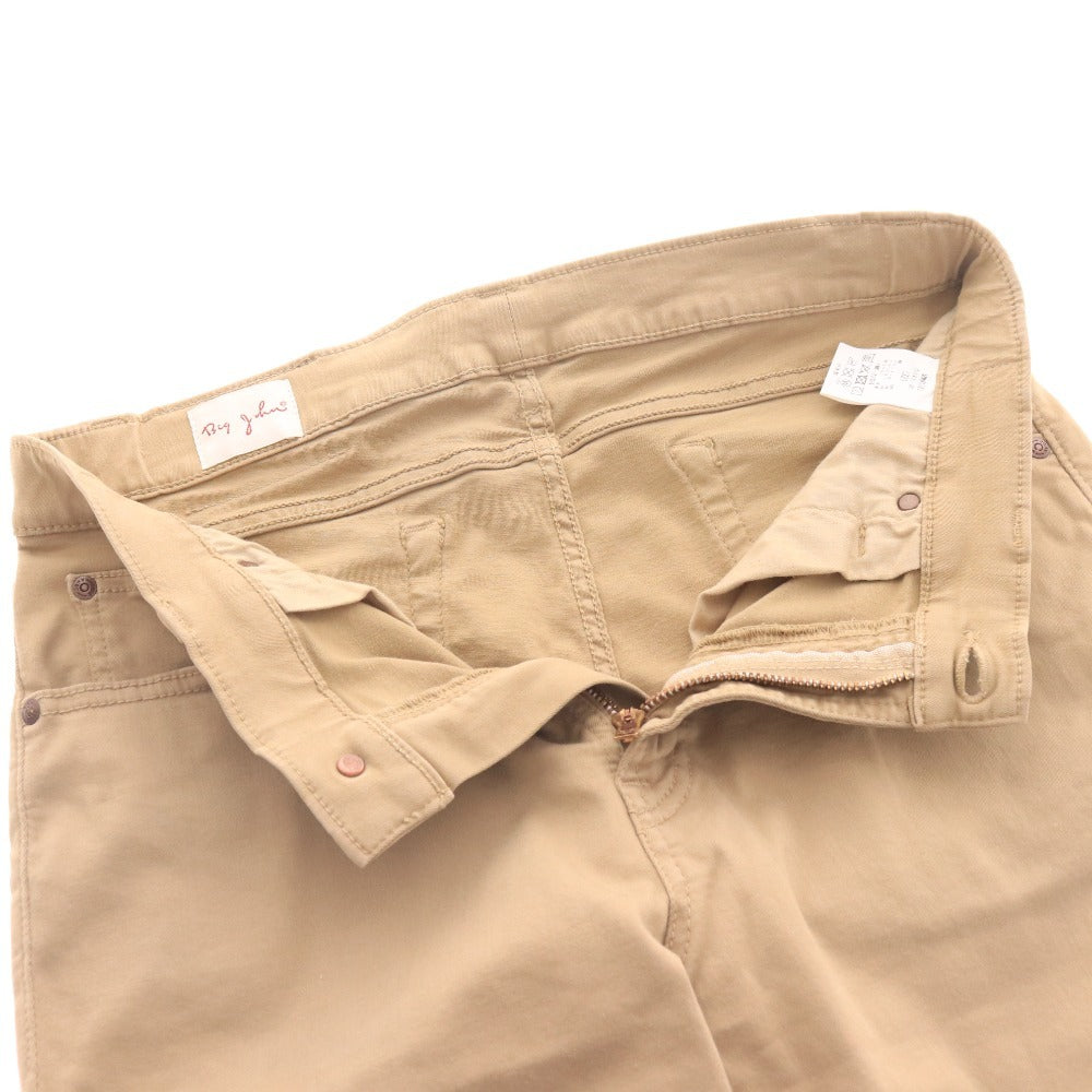 ■ ビッグジョン パンツ ボトムス MMM134J ハイパワーストレッチ メンズ 32 ベージュ