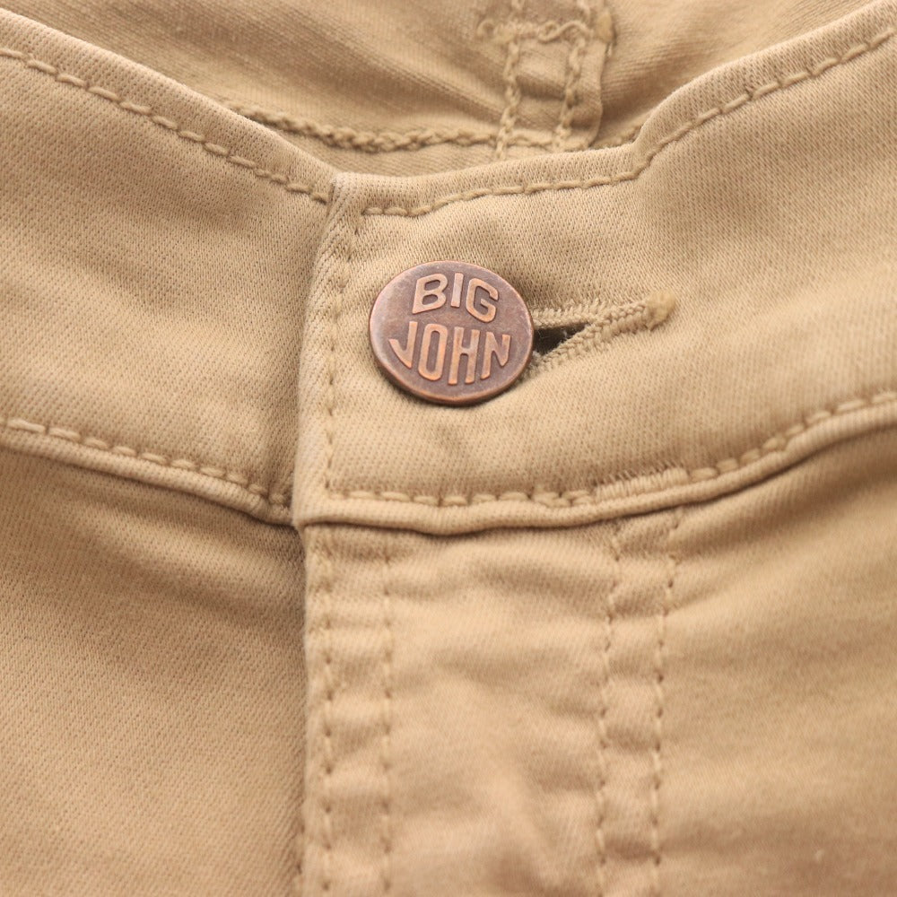 ■ ビッグジョン パンツ ボトムス MMM134J ハイパワーストレッチ メンズ 32 ベージュ