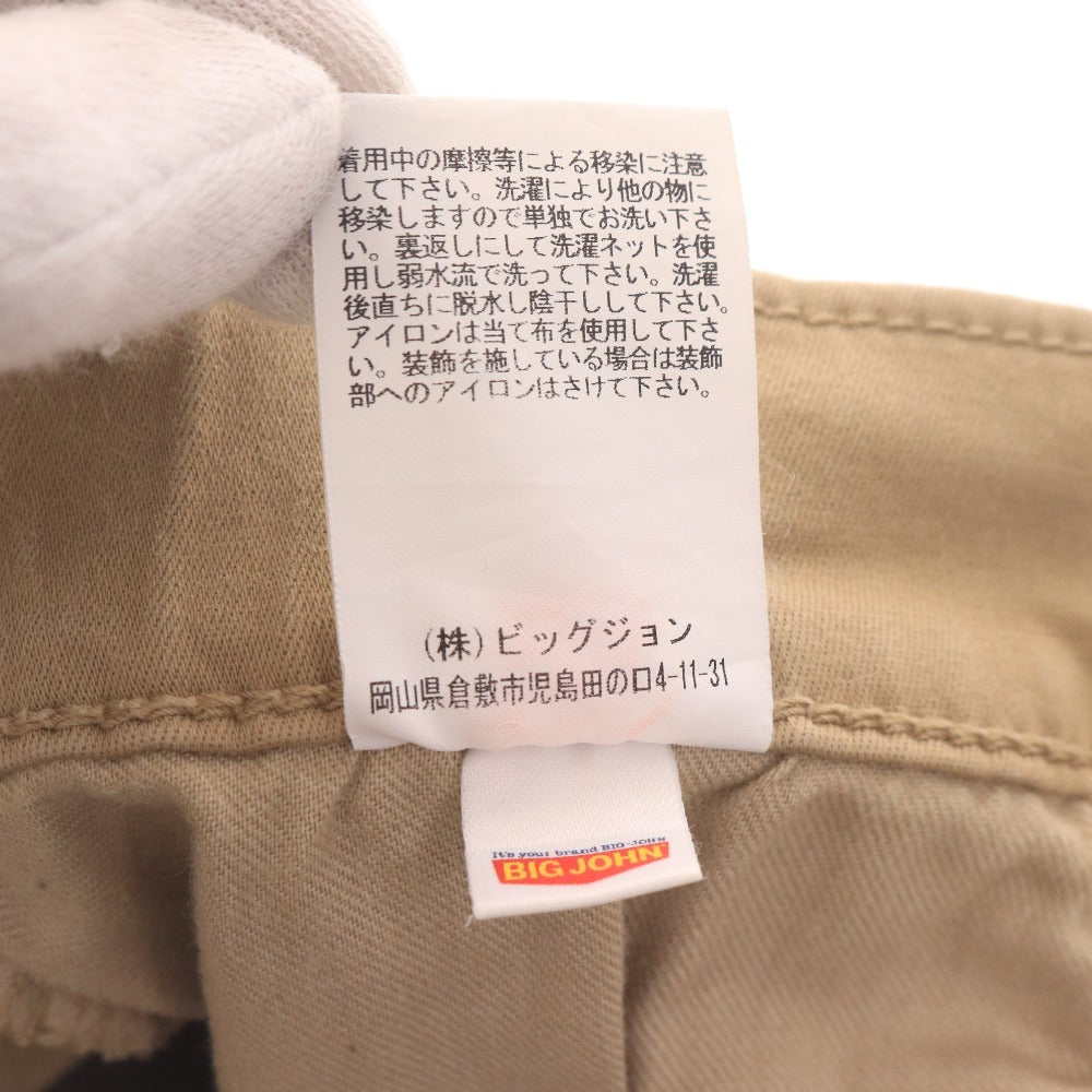 ■ ビッグジョン パンツ ボトムス MMM134J ハイパワーストレッチ メンズ 32 ベージュ