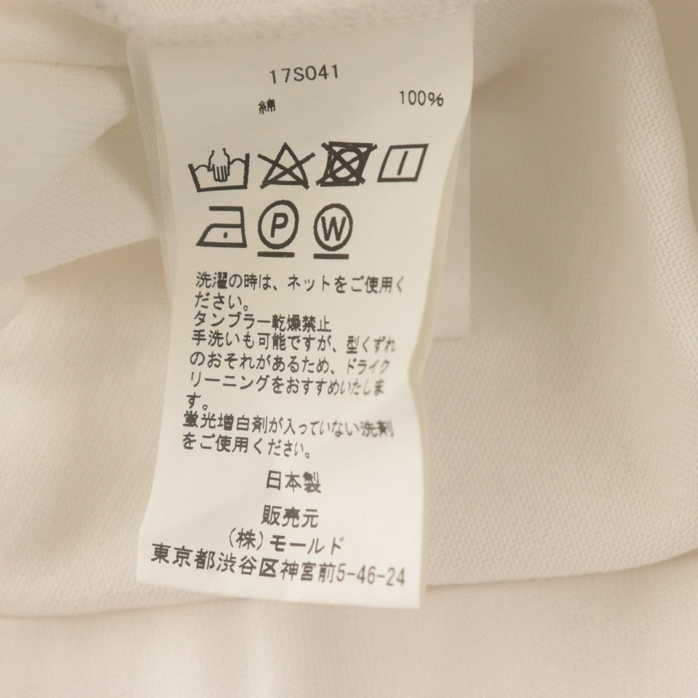 ■ CINOH チノ シャツ トップス 丸首 ノースリーブ 無地 コットン レディース 38 ホワイト系