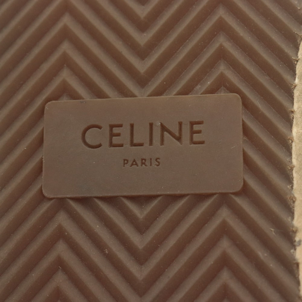 ■ CELINE セリーヌ スニーカー シューズ 靴 ブランク ローカット 紐 レディース 36 (約23cm〜23.5cm相当) ホワイト系 アイボリー系