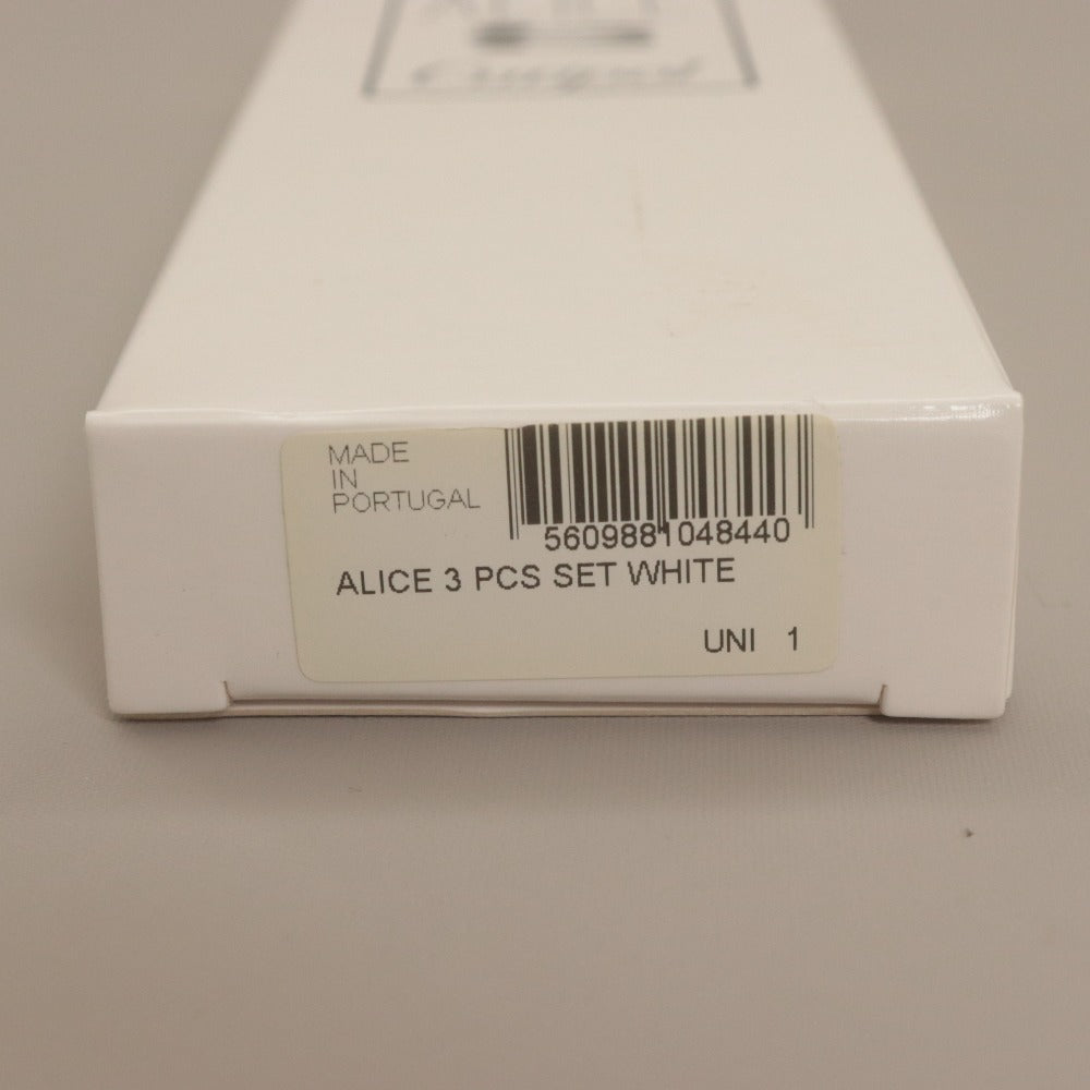 ■ Cutipol クチポール カトラリー 3点セット ALICE アリス フォーク ナイフ スプーン 子供用 テーブルマナー 食器