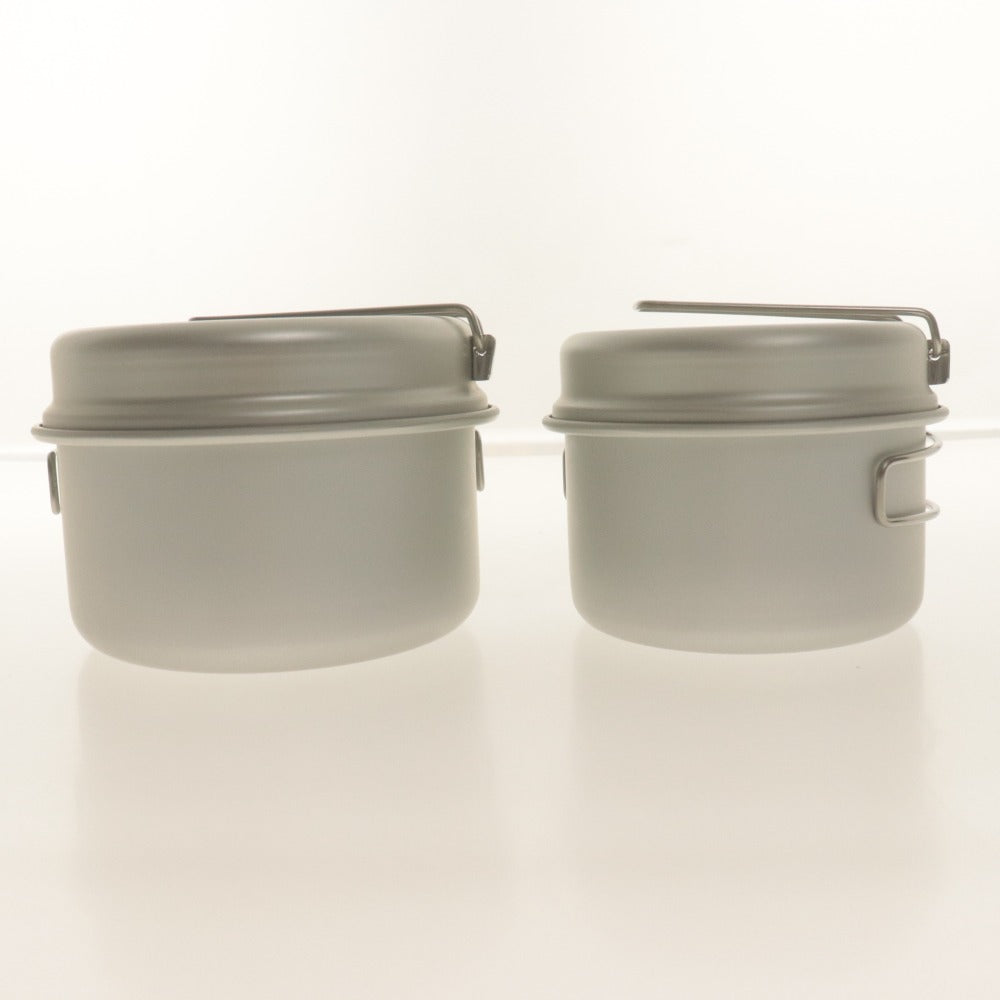 ■ snow peak スノーピーク アルミパーソナルクッカーセット キャンプ用品 食器 調理器具 ポット フライパン アルミ素材 アウトドア