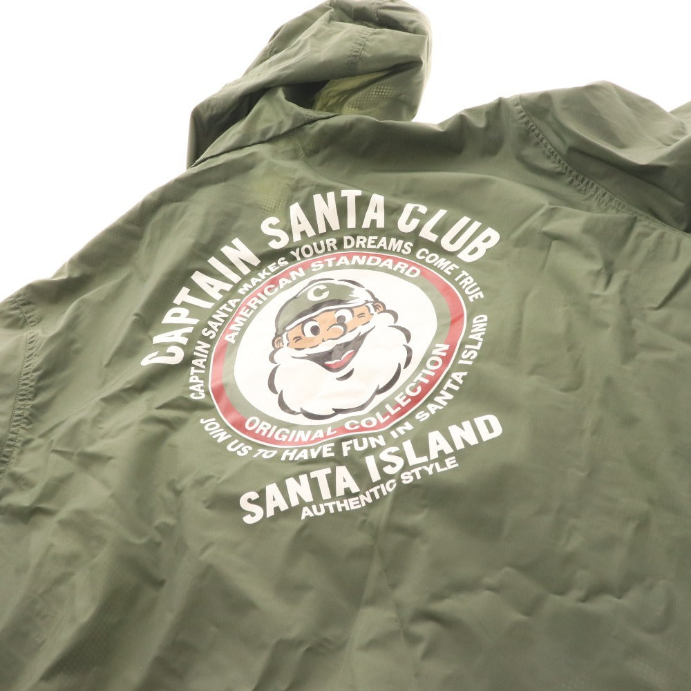■ キャプテンサンタ コーチジャケット ナイロンジャケット アウター ハーフジップ メンズ L カーキ