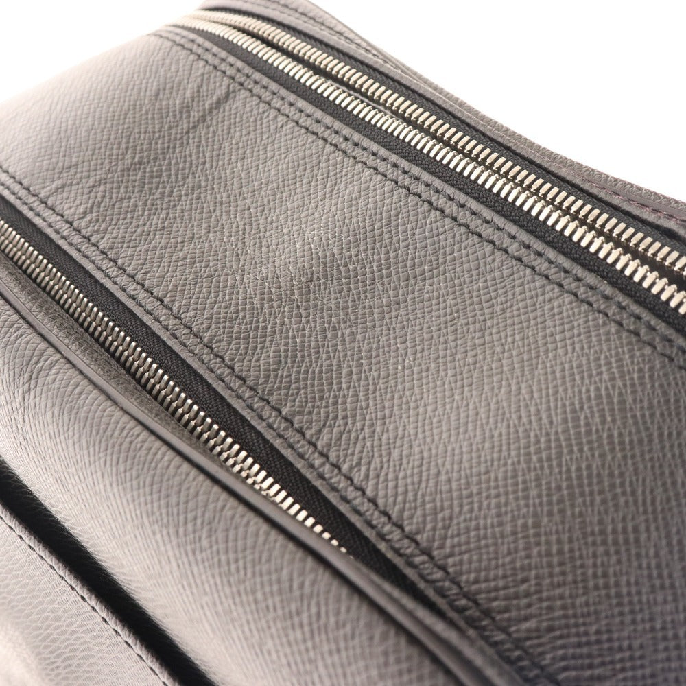 ■ Louis Vuitton Shoulder Bag CE0096 Bag Taiga Reporter Aldwaz Men's Black Accessories Included