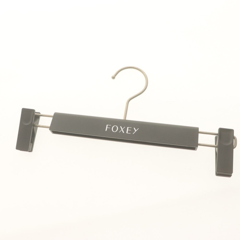 ■ フォクシー ニューヨーク FOXEY NEW YORK ワイドパンツ ボトムス ウォッシャブル 日本製 ダークブラウン 40(M相当） ハンガー付き