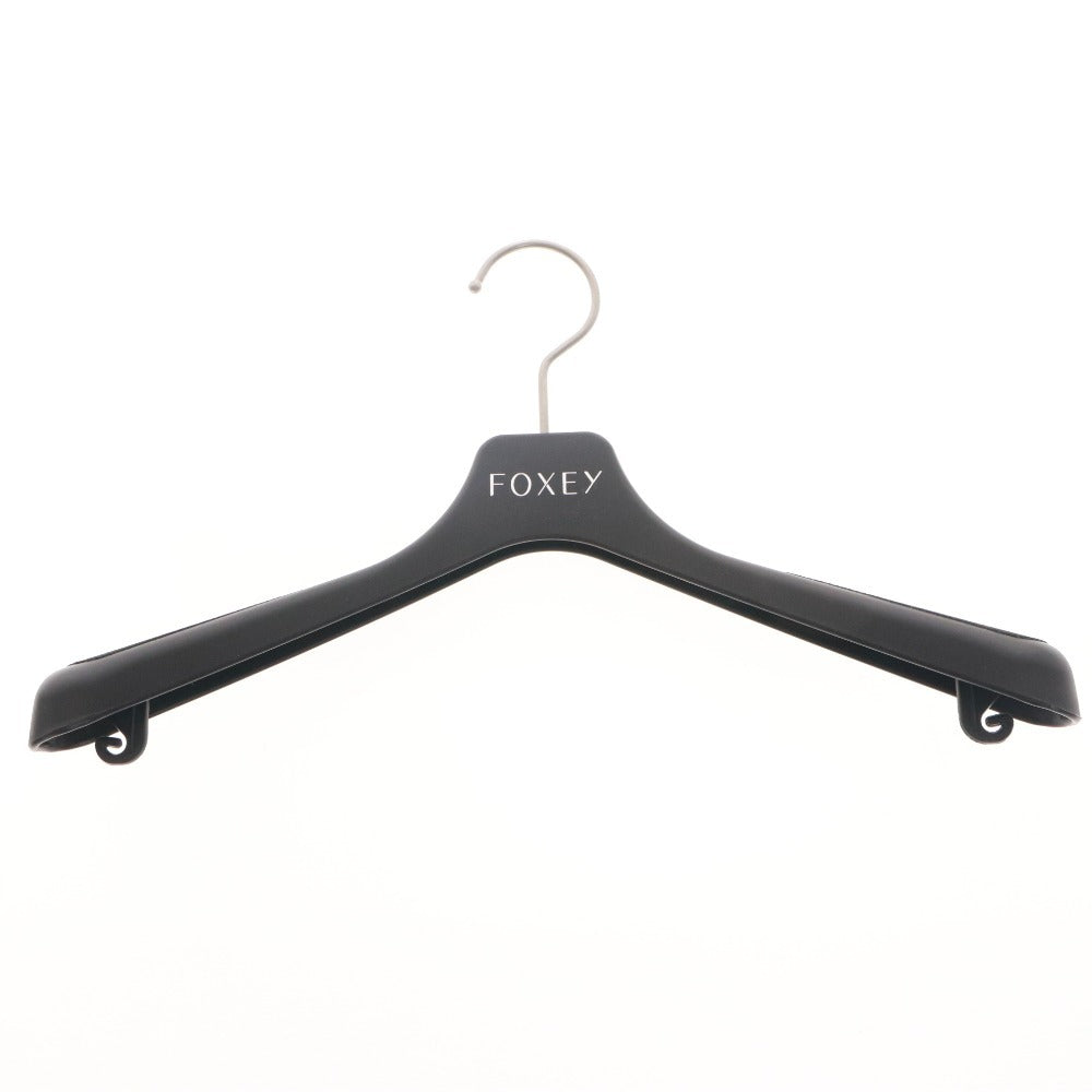■ フォクシー ニューヨーク FOXEY ロングワンピース 半袖 42777 ジャージー レディース 38(S相当）ブラック 付属品付き 未使用