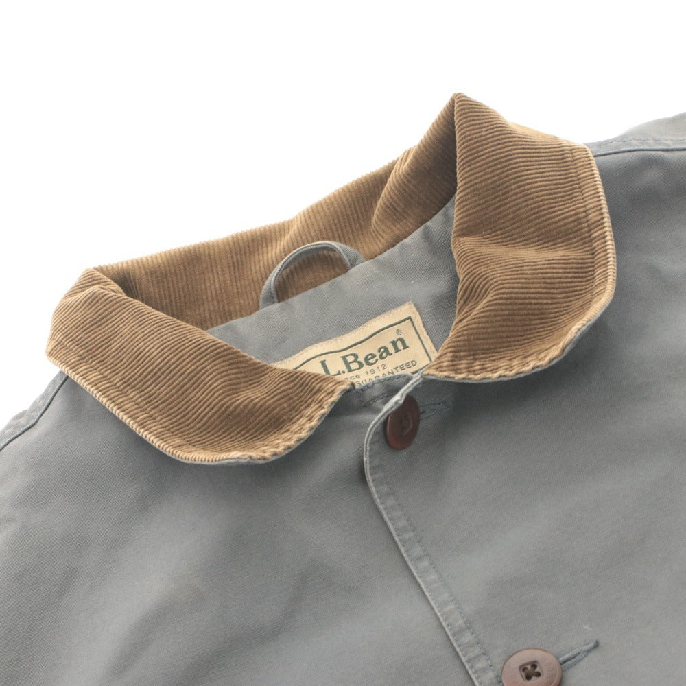 ■ L.L.Bean エルエルビーン フィールドコート ハンティングジャケット アウター 襟 袖 コーデュロイ メンズ M カーキグレー系