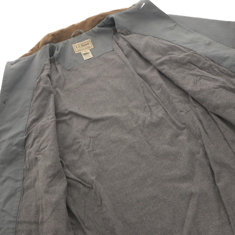 ■ L.L.Bean エルエルビーン フィールドコート ハンティングジャケット アウター 襟 袖 コーデュロイ メンズ M カーキグレー系