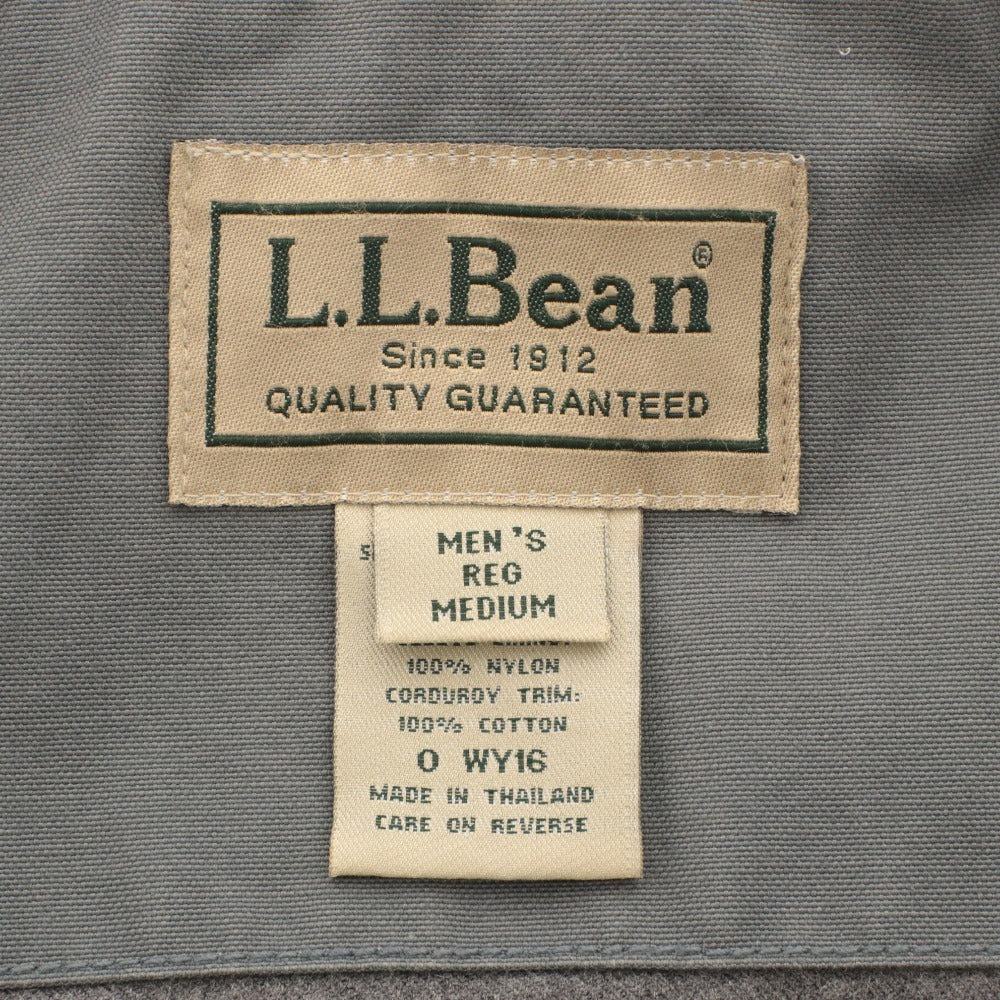 ■ L.L.Bean エルエルビーン フィールドコート ハンティングジャケット アウター 襟 袖 コーデュロイ メンズ M カーキグレー系
