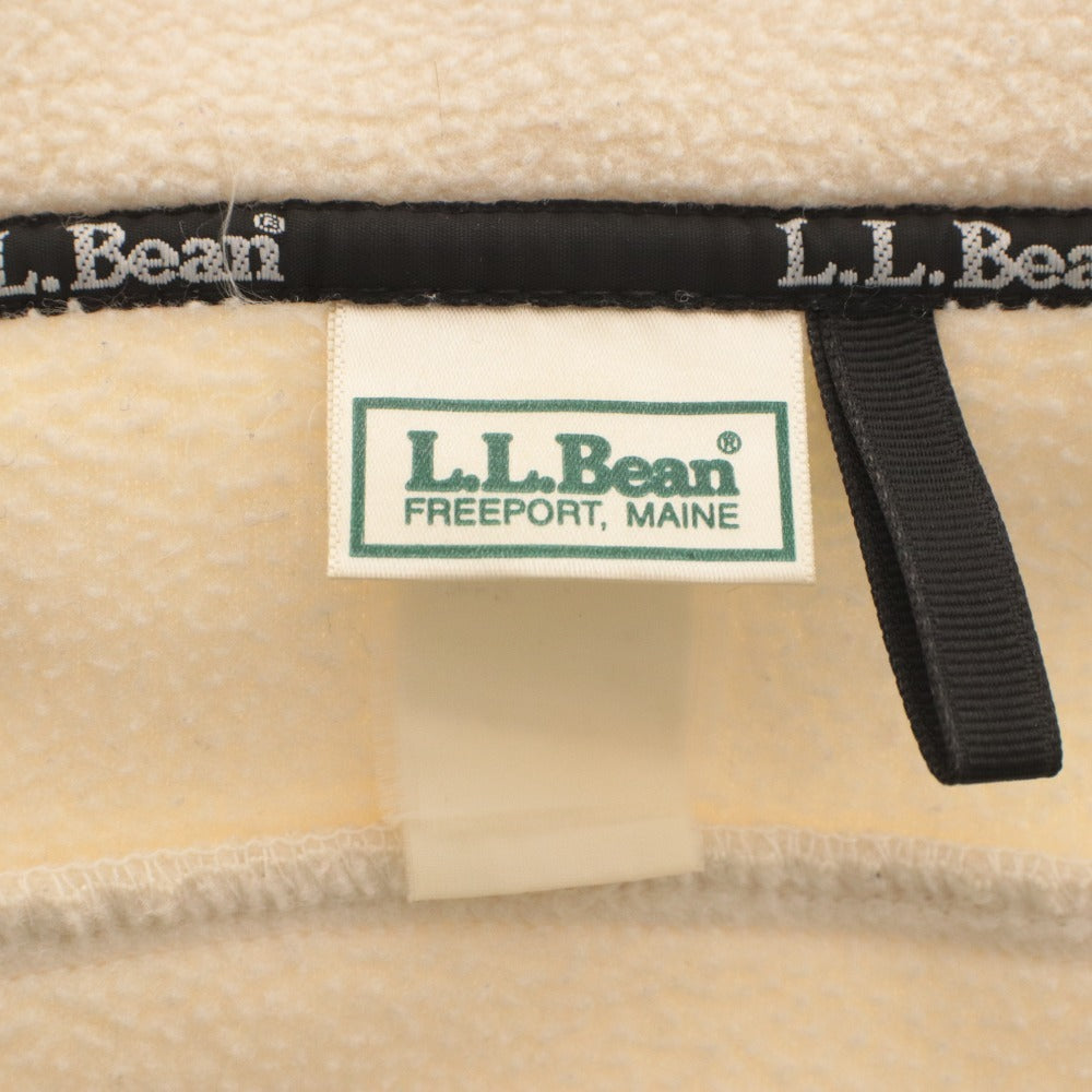 ■ L.L.Bean エルエルビーン フリース ボアジャケット アウター 襟 カタディン旧タグ ヴィンテージ メンズ アイボリー
