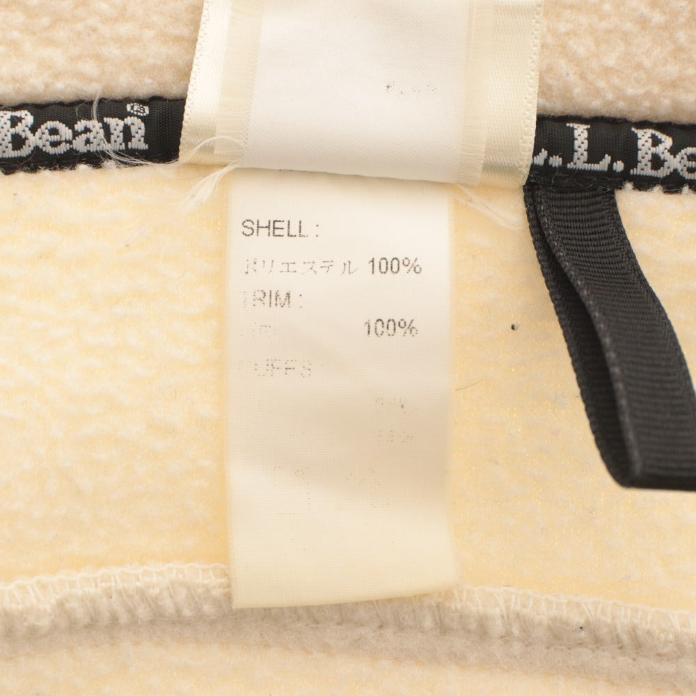 ■ L.L.Bean エルエルビーン フリース ボアジャケット アウター 襟 カタディン旧タグ ヴィンテージ メンズ アイボリー