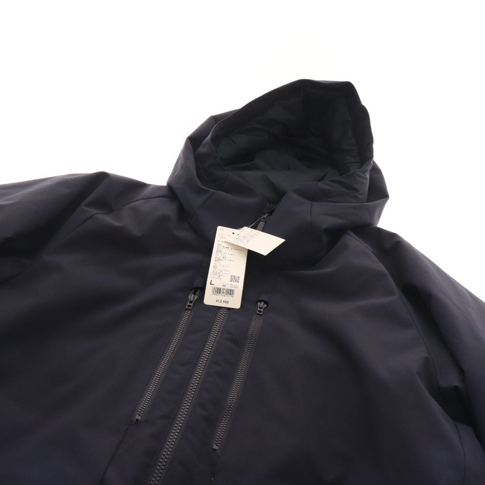 ■ UNIQLO Hybrid Down Parka Outerwear 3D Cut Men's L Navy With tags Unused