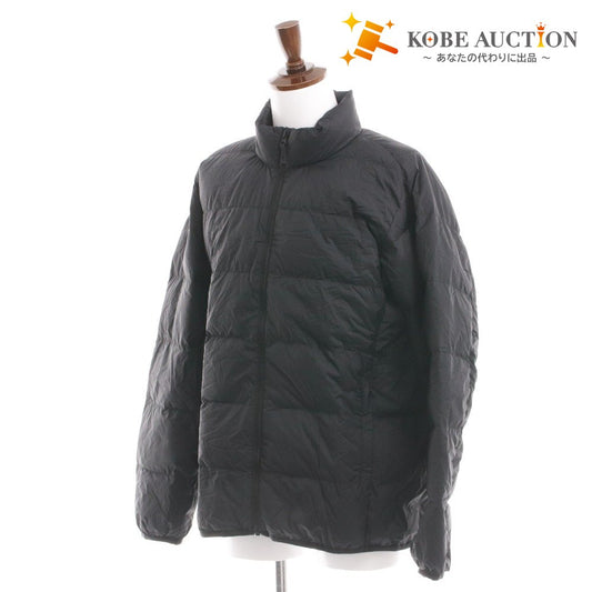 ■ UNIQLO Ultra Light Down Jacket, 3D Cut Long Sleeve, 311-44963, Men's, Size XL, Black, Includes Storage Pouch