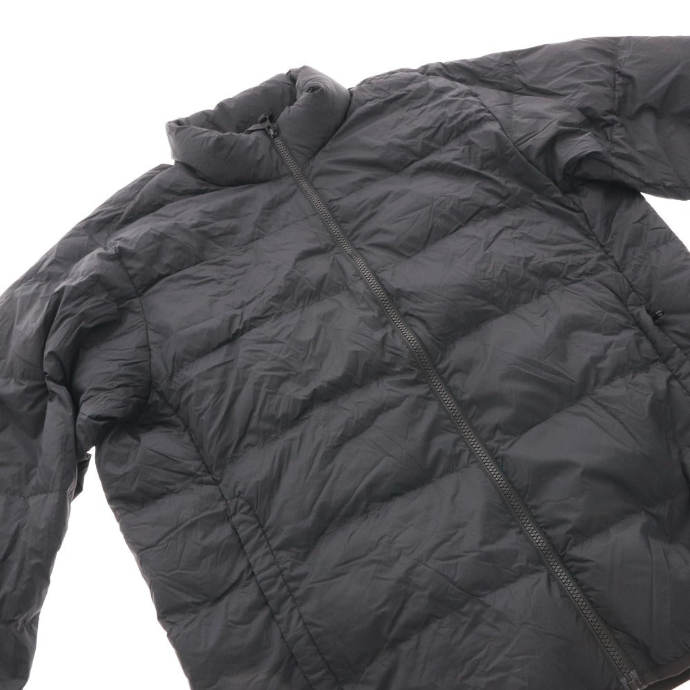 ■ UNIQLO Ultra Light Down Jacket, 3D Cut Long Sleeve, 311-44963, Men's, Size XL, Black, Includes Storage Pouch