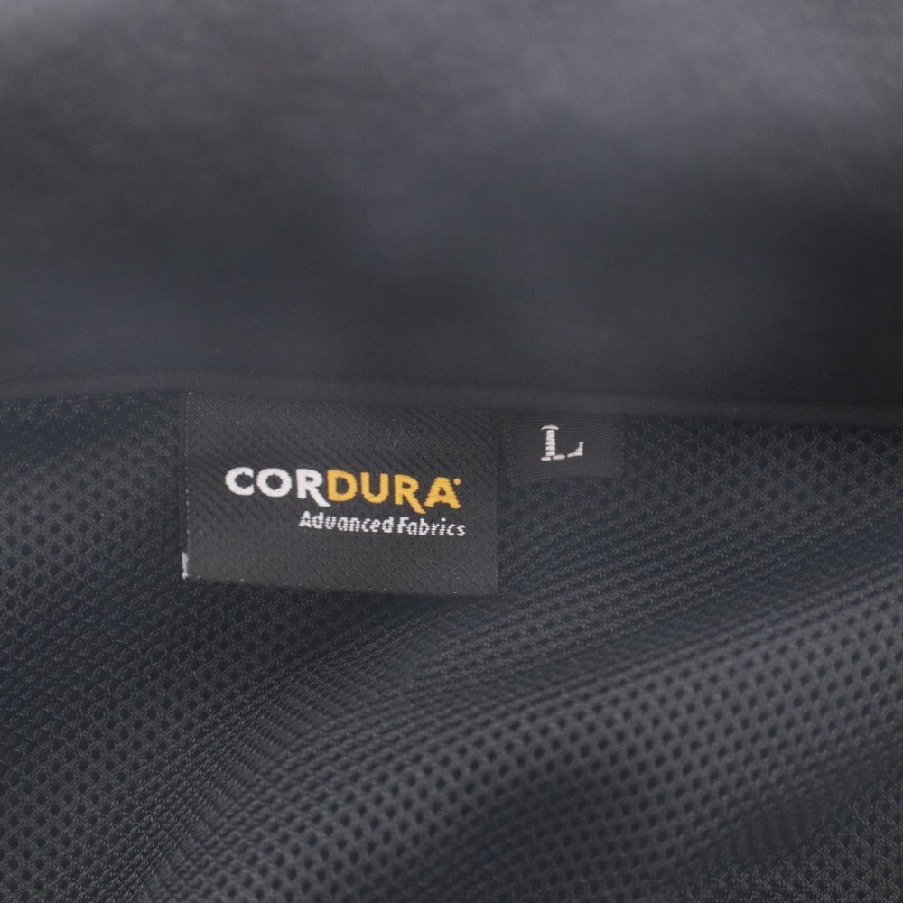 ■ japan made屋 ジャケット アウター ファスナー ポケット cordura コーデュラ 日本製 メンズ L ブラック