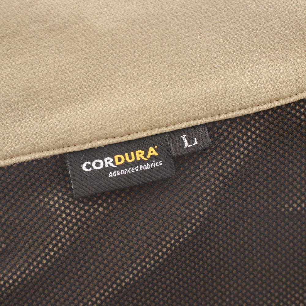 ■ japan made屋 ジャケット アウター ファスナー ポケット cordura コーデュラ 日本製 メンズ L ベージュ系 タグ付き 未使用