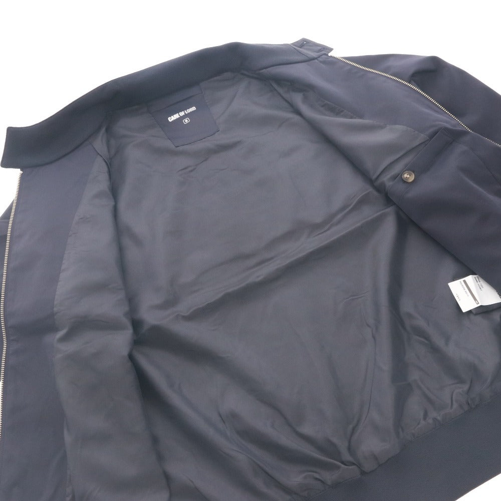 ■ CARE OF LORD ケアオブロード ジャケット アウター ブルゾン ファスナー ポケット wide Range メンズ M ネイビー系 未使用