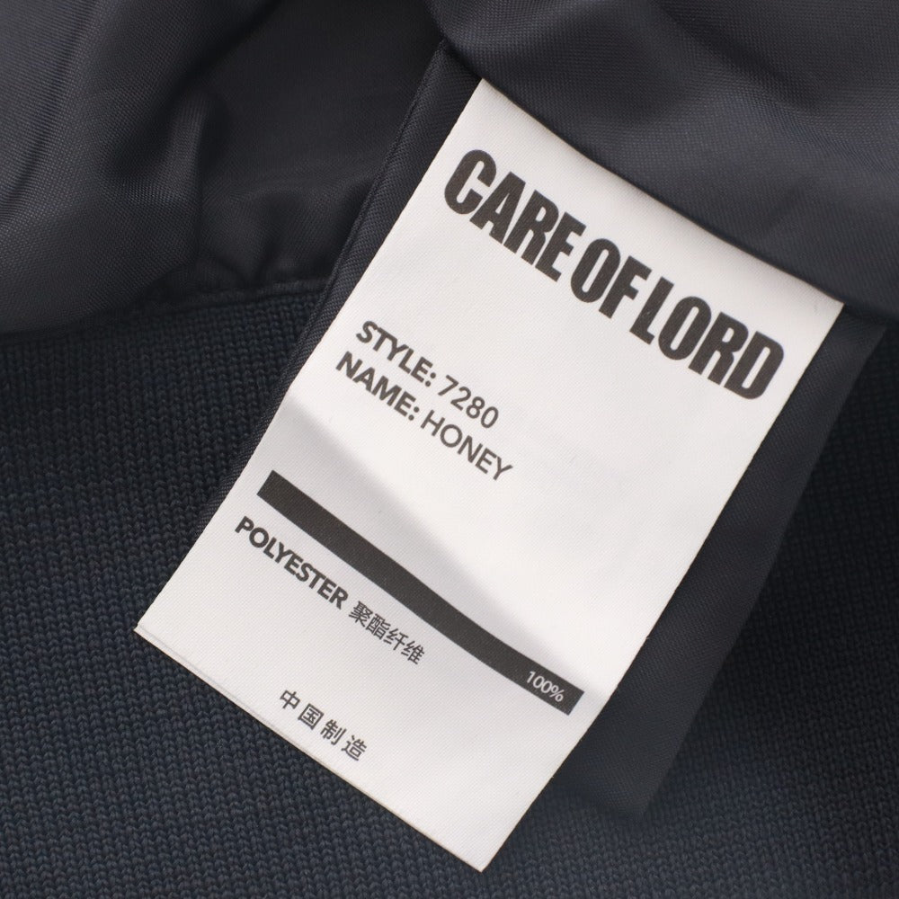 ■ CARE OF LORD ケアオブロード ジャケット アウター ブルゾン ファスナー ポケット wide Range メンズ M ネイビー系 未使用